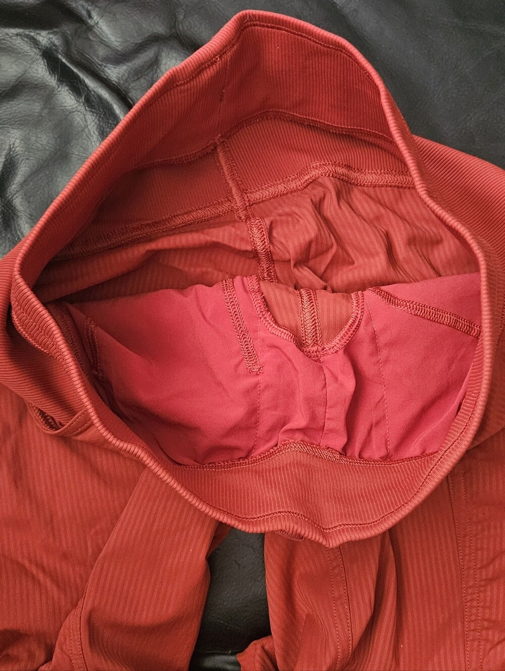 Lululemon Dance Studio Mid-Rise Jogger Pants Drawstring Autumn Rust Sz 2 - Picture 6 of 10